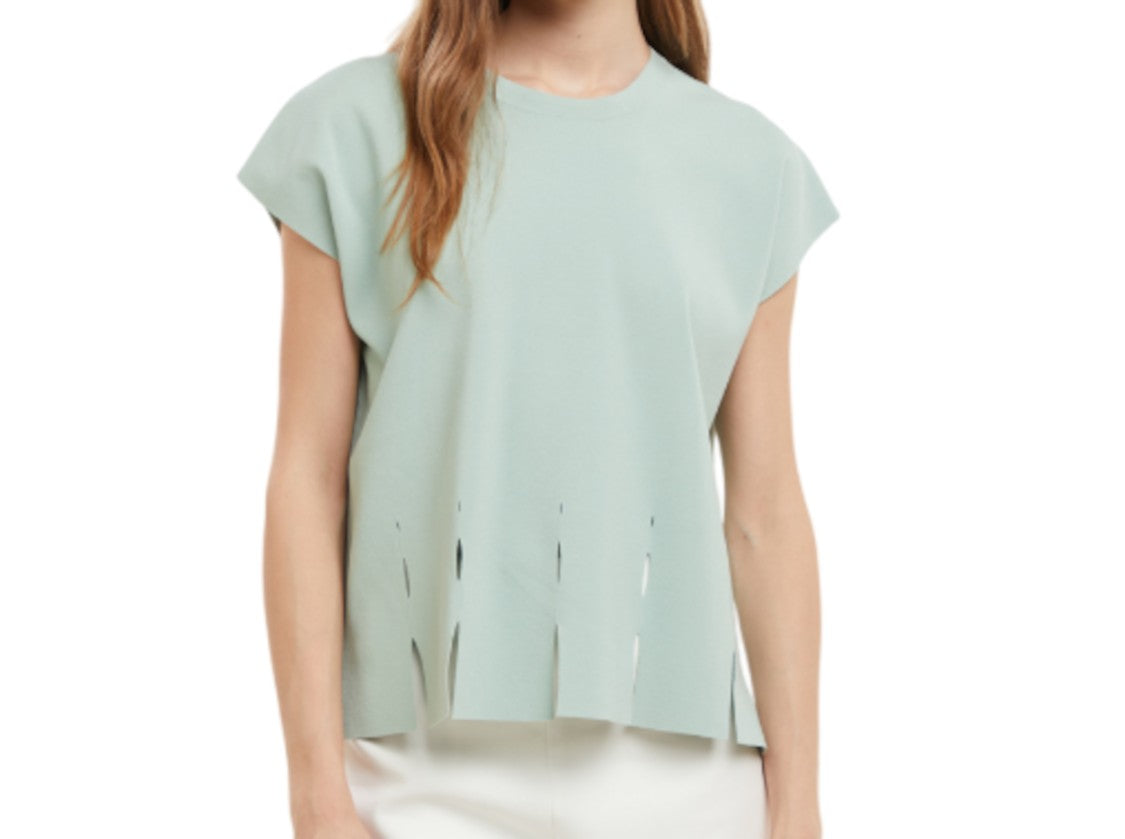 Kangra Loose-Fitting Green Top