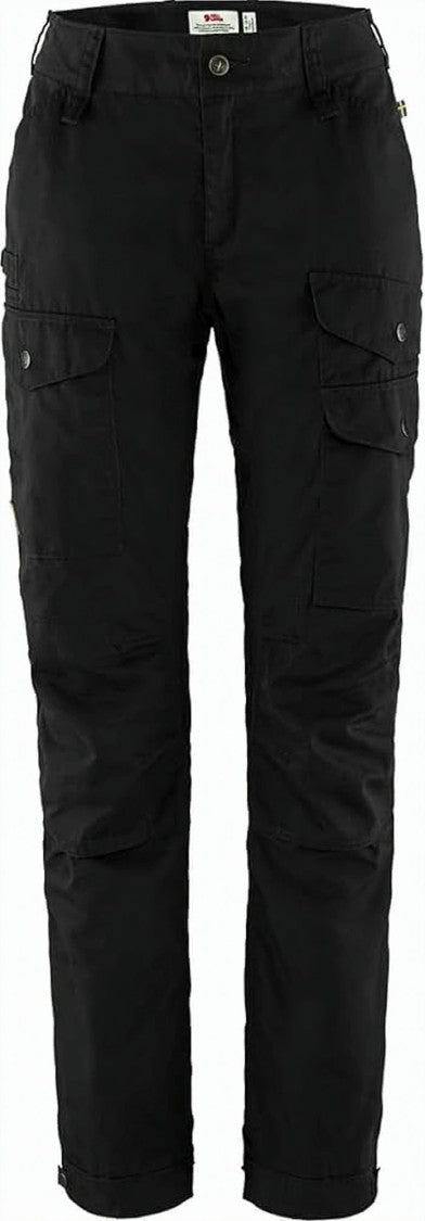 Fjallraven Mid-Length Tailored Straight Pants With Flap Pockets