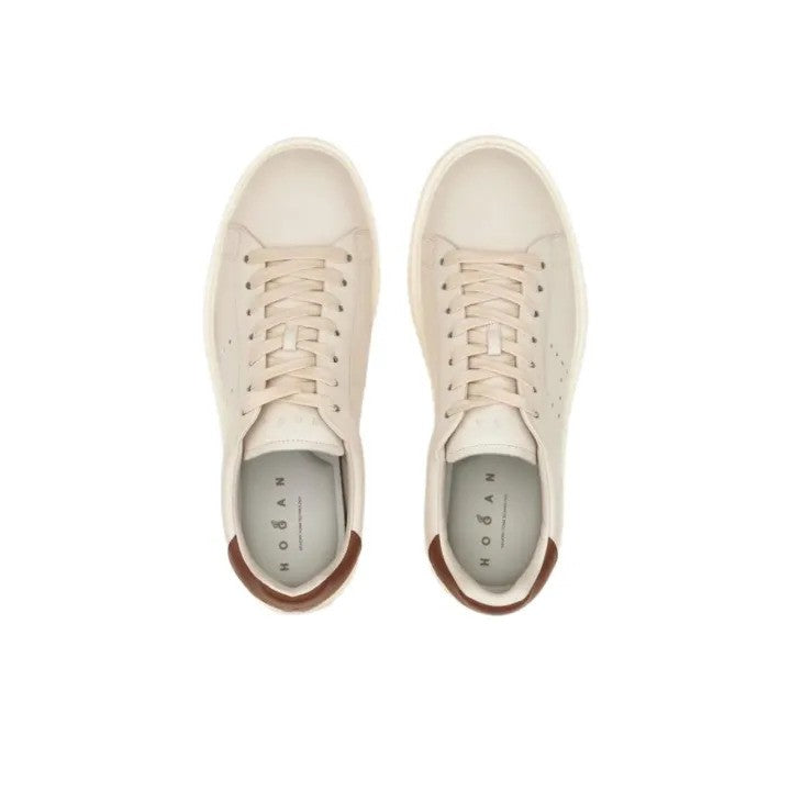 Hogan Perforated Textured Sole Low-Top Sneakers