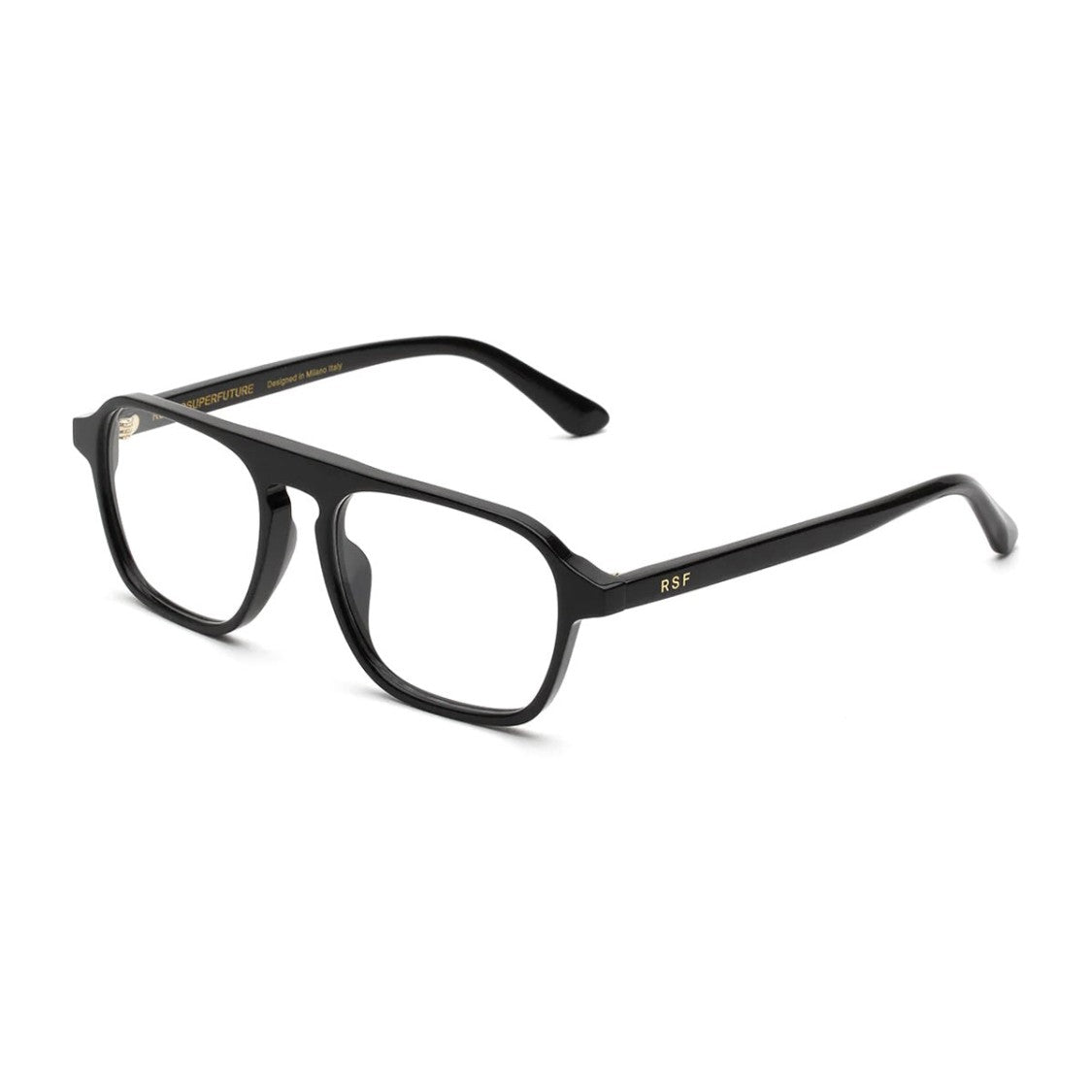 Retrosuperfuture Matte Black Numero 142 Glasses