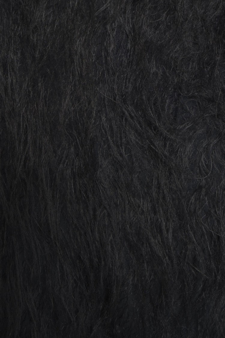 Ottod'ame Fringe-Embellished Textured Top With Artistic Appeal