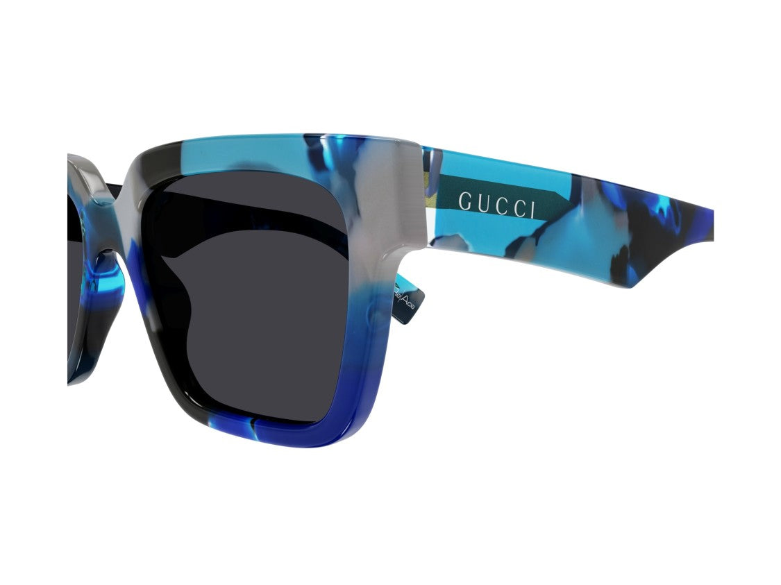 Gucci Gg1626s Marbled Oversized Square Sunglasses
