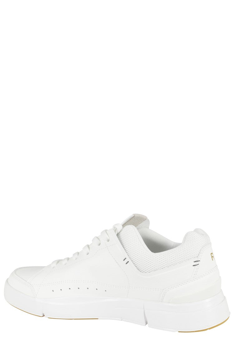 On Running White Sneakers With Vegan Leather Upper