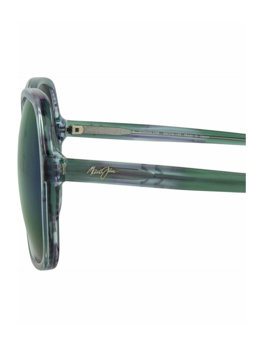 Maui Jim Round-Frame Acetate Sunglasses