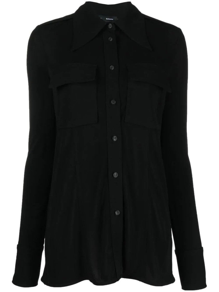 Proenza Schouler Matte Jersey Shirt
