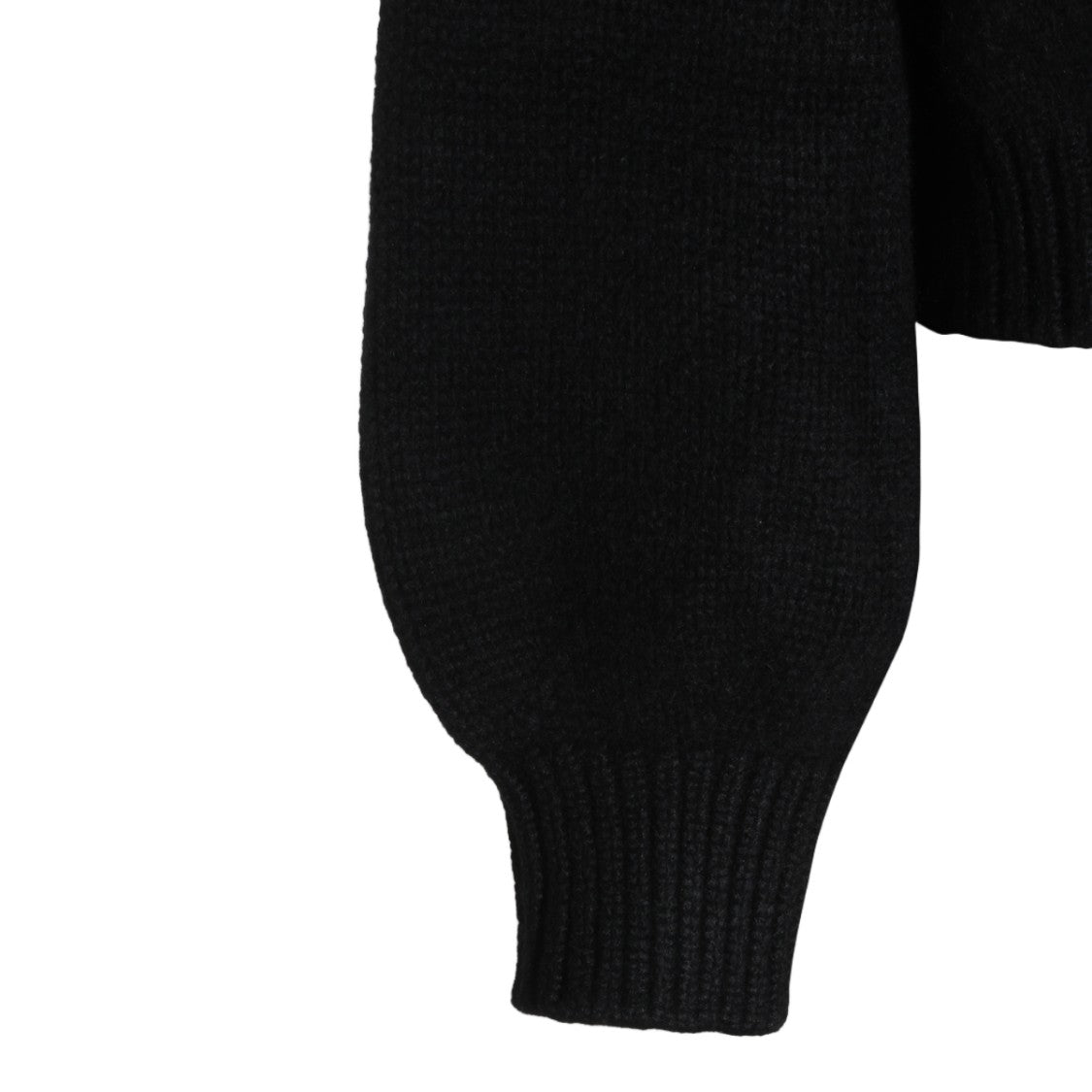 Khaite Voluminous Sleeve High Neck Sweater