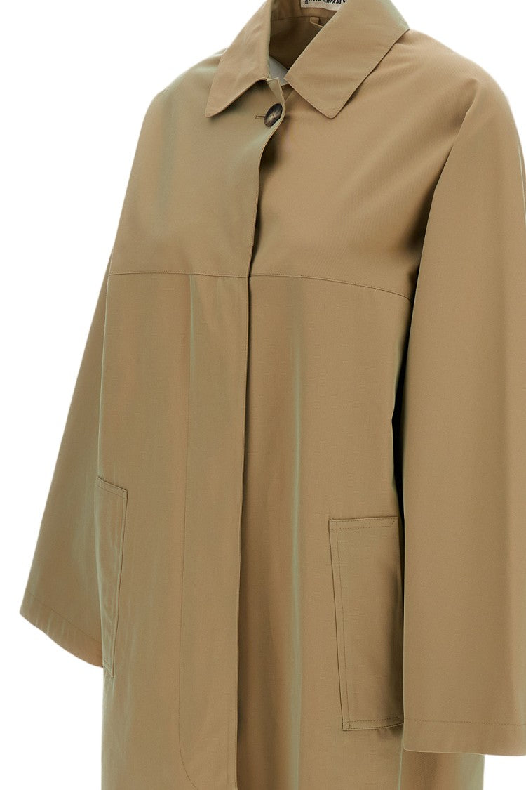 Meta Campania Beige Steve Tonic Cotton Poplin Car Coat