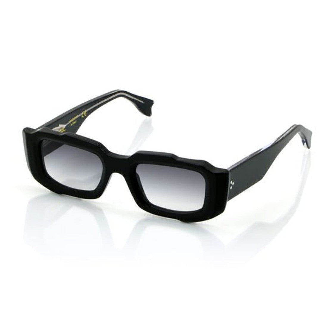 Monokol Black Mk285 Acetate Rectangular Sunglasses