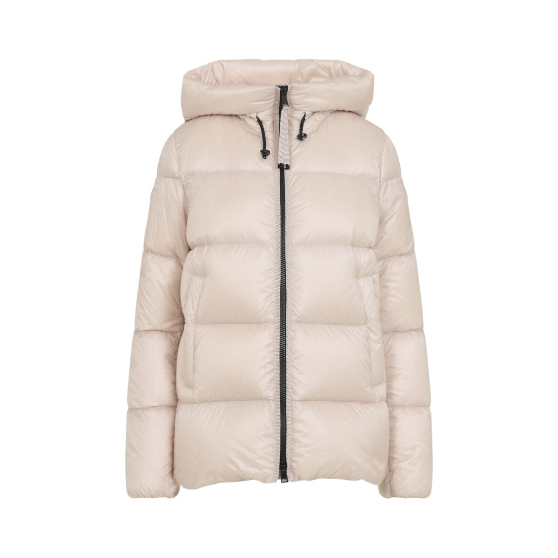 Moncler Quilted High-Collar Puffer Jacket With Adjustable Hood