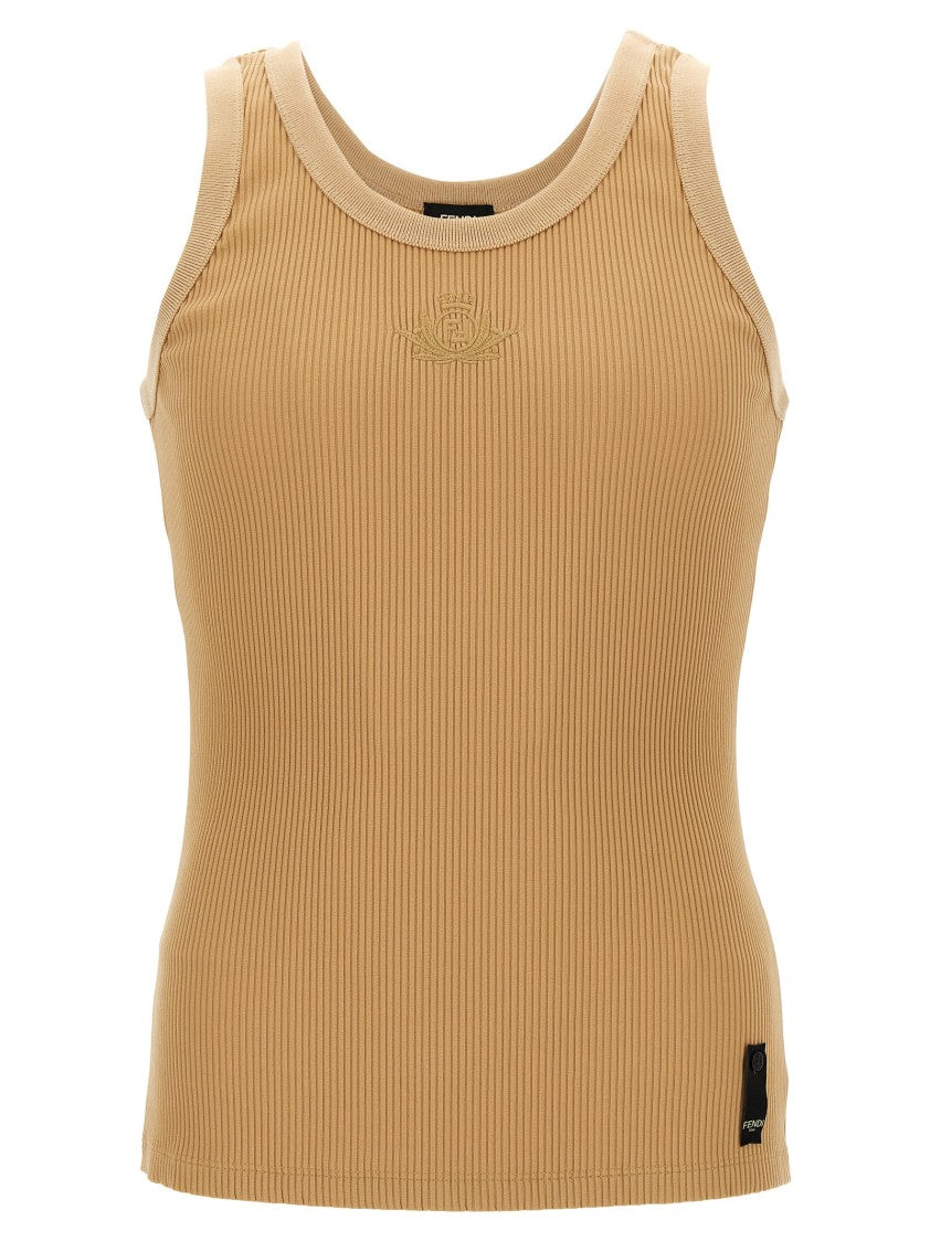 Fendi Crest' Tank Top