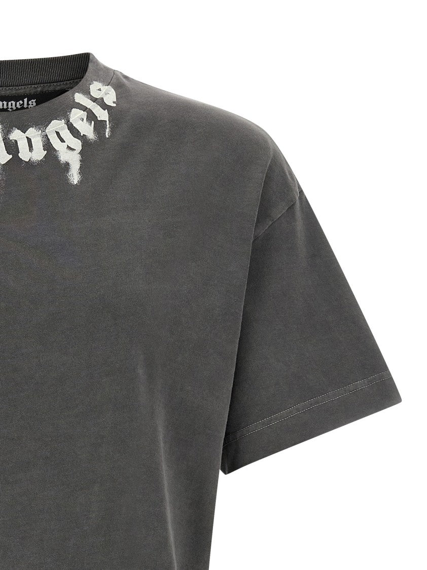 Palm Angels Logo Print T-Shirt