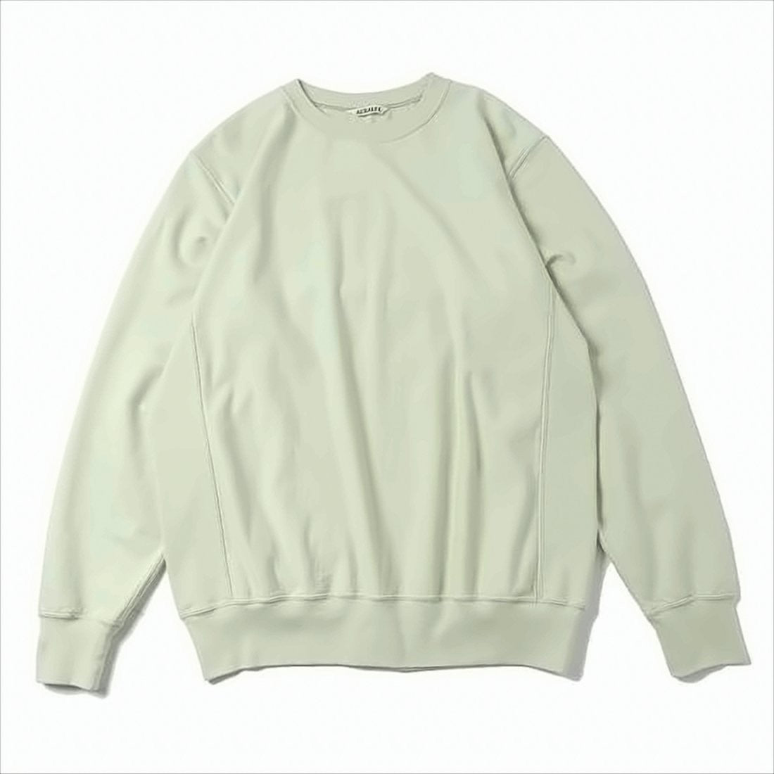 Auralee Long-Sleeve Crewneck Shirt With Design