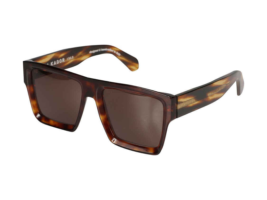 Kador Tortoiseshell Bandit 1 Oversized Square Sunglasses