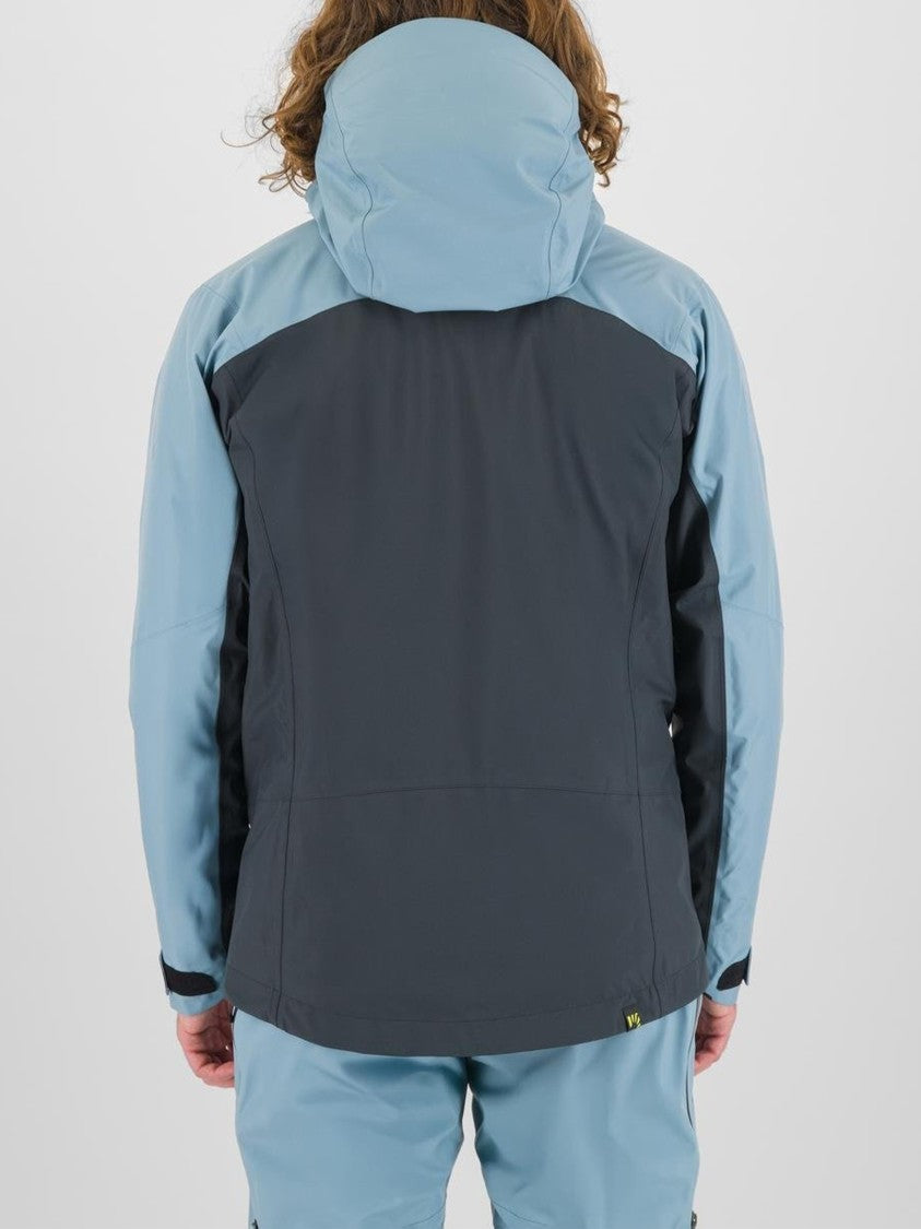 Karpos Blue/Grey Midi Shell Hooded Jacket