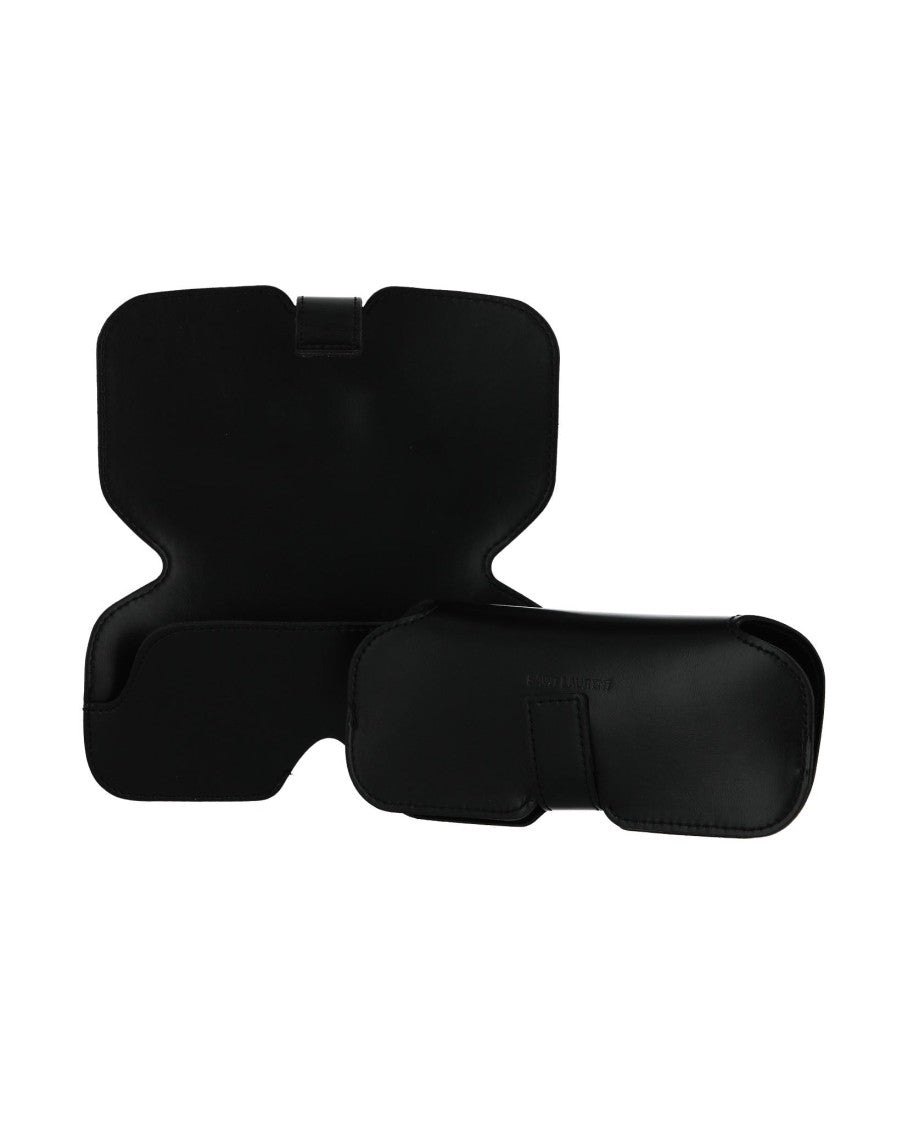 Saint Laurent Round-Frame Acetate Sunglasses