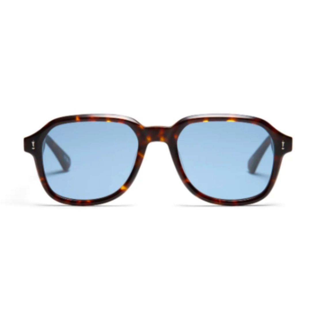 Peter And May Night Train Square Frame Tortoise Sun Sunglasses