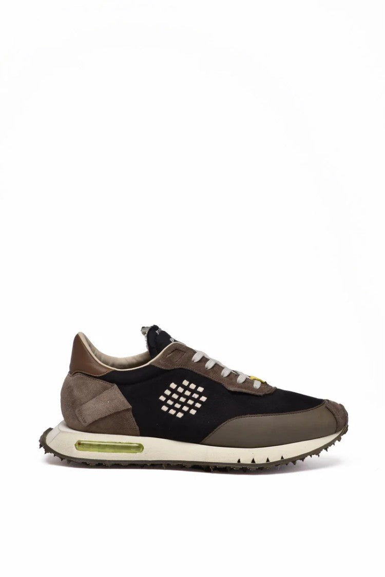 Be Positive Space Race Sneakers - Black/Taupe