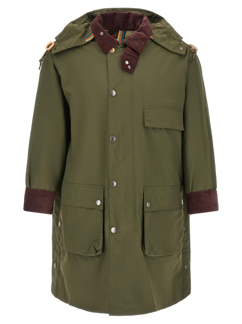 Barbour Waterproof Parka Paul Smith Loves