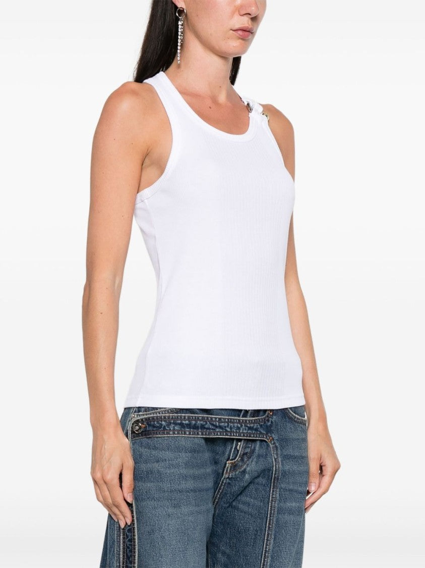 Jean Paul Gaultier Sleeveless White Top