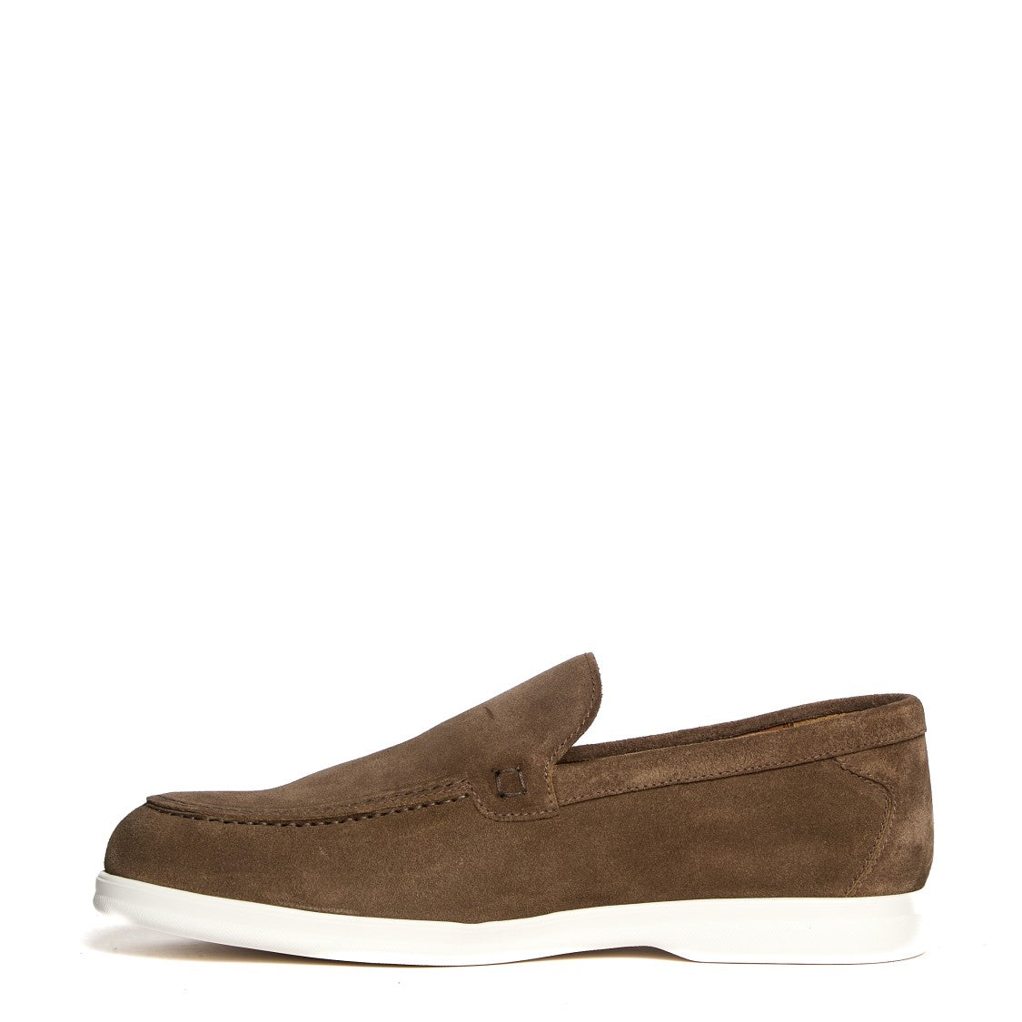 Doucal's Moccasin Adler In Soft Calf Suede