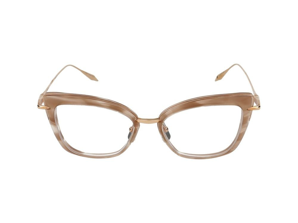 Dita Eyeglasses Amorly Dusty Pink Swirl - Rose Gold