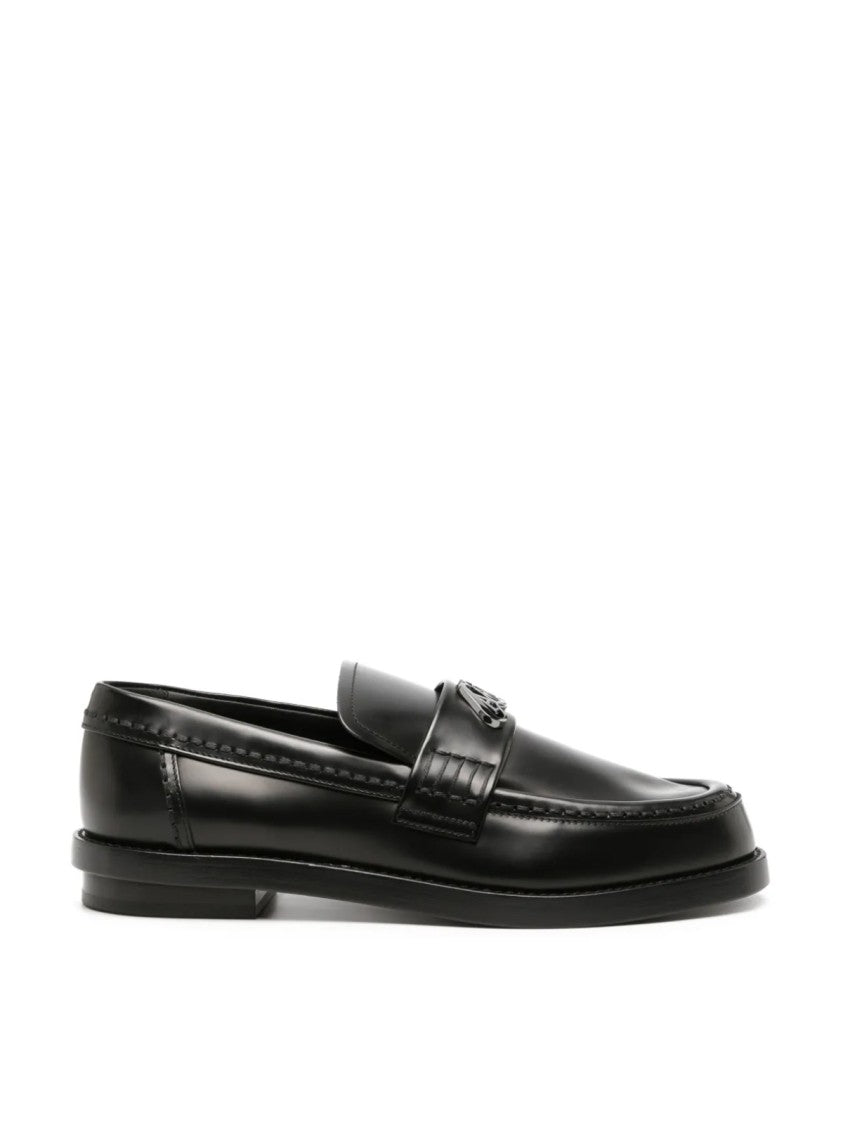 Alexander Mcqueen Seal Logo Plaque Loafers