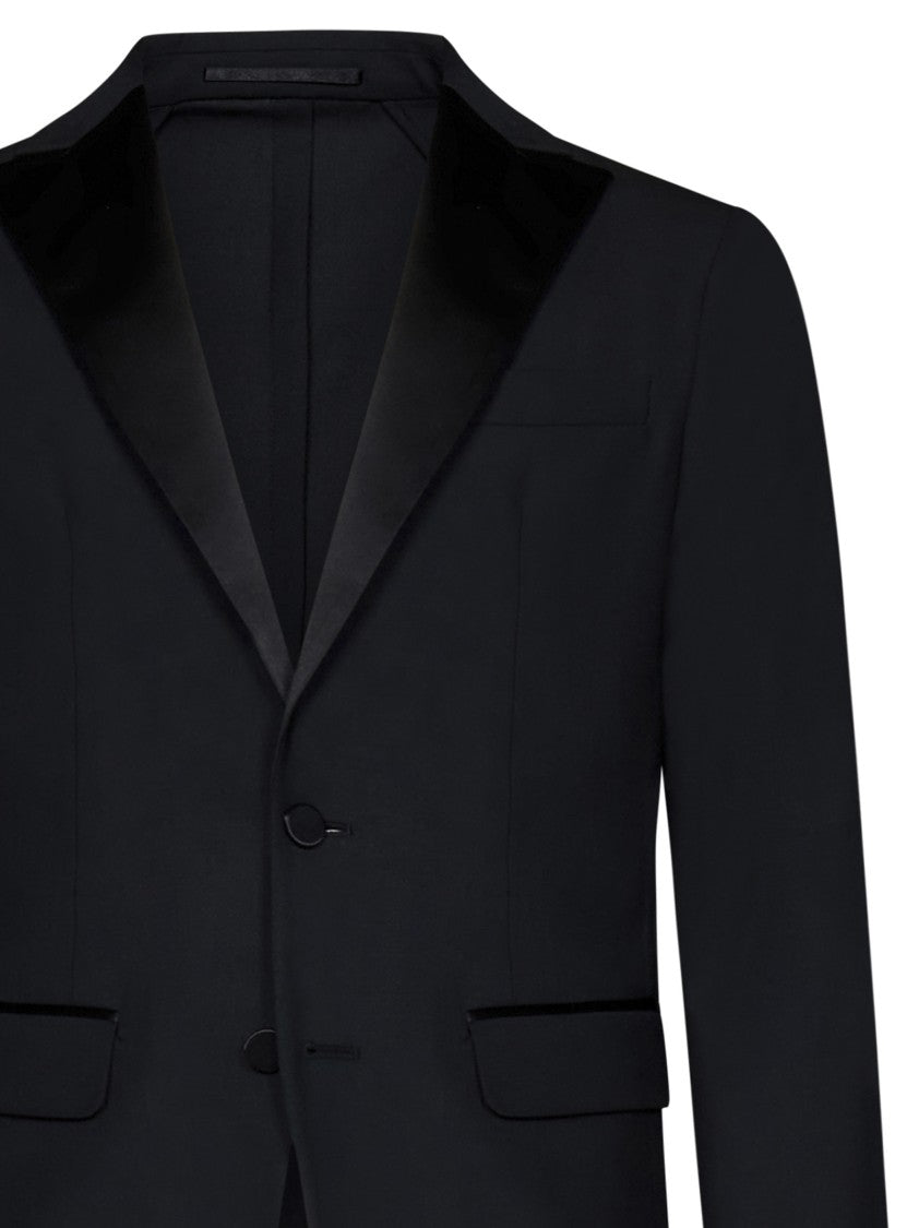 Dsquared2 Slim-Fit Stretch Virgin Wool Blend Tuxedo Suit