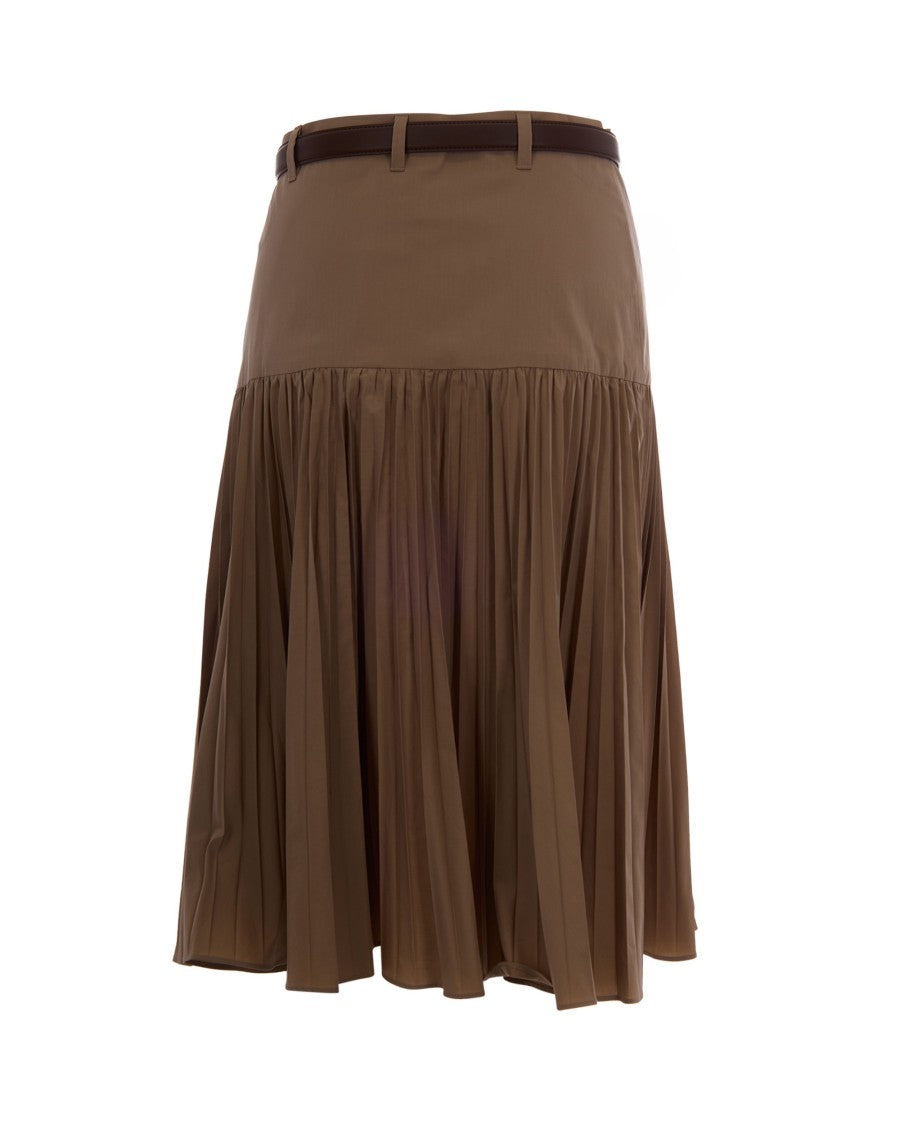 Max Mara Colonial Pleated Skirt