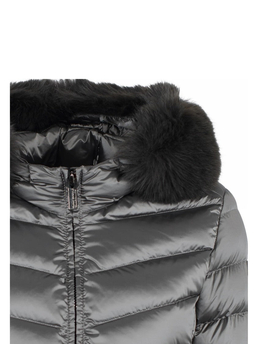 Colmar Originals Quilted Synthetic Fur Jacket