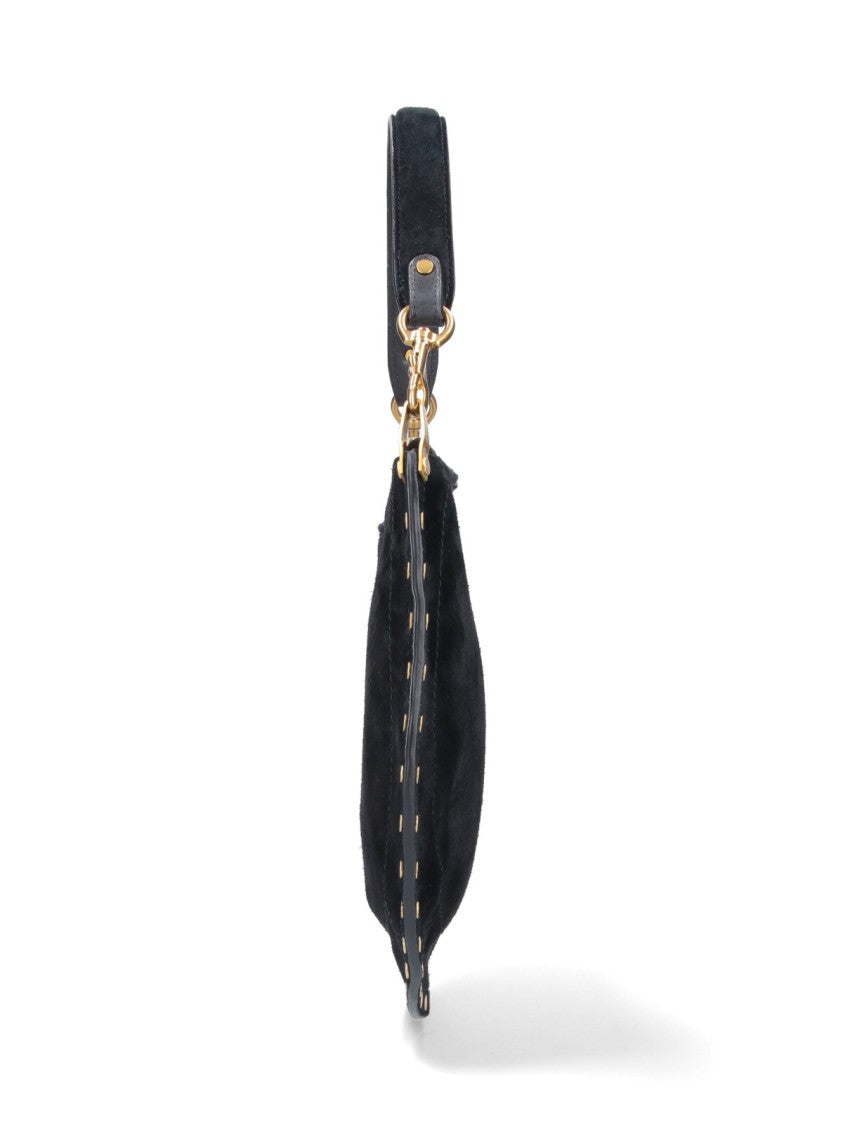 Isabel Marant "Oksan Soft" Shoulder Bag – Black