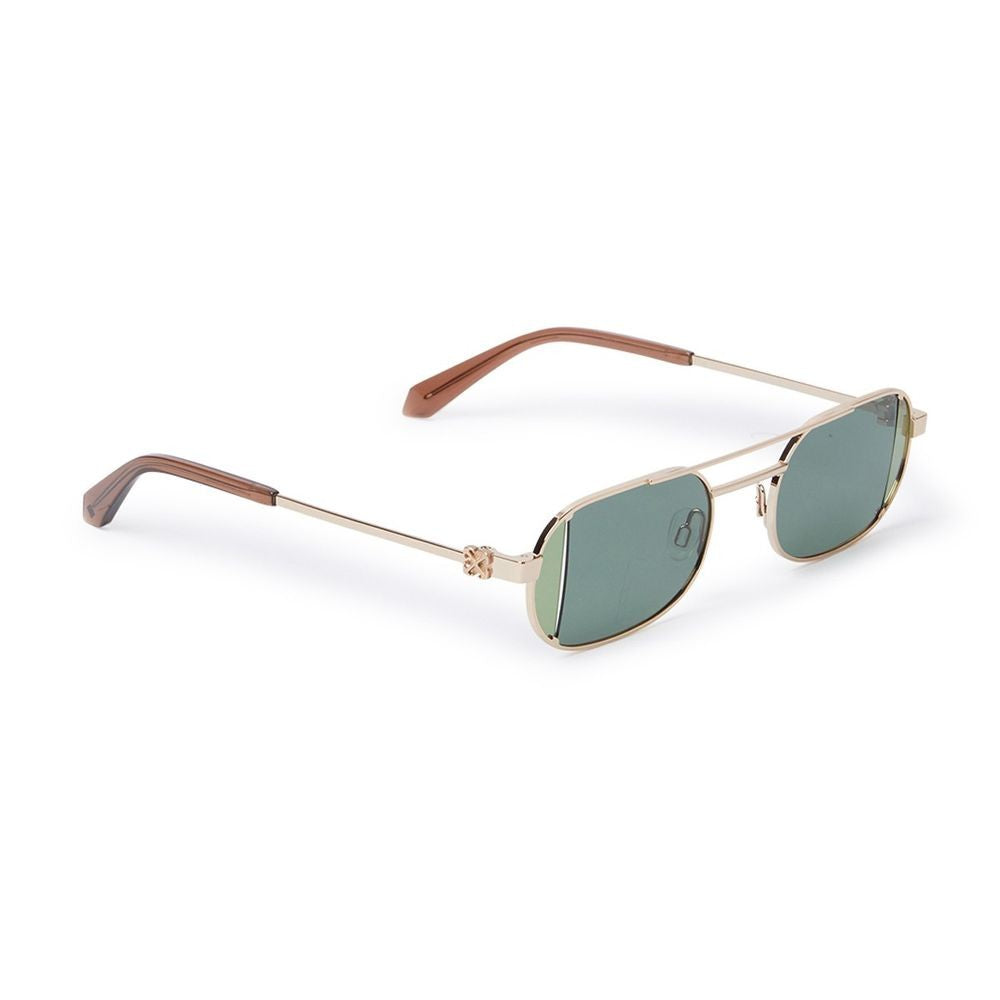 Off-White Oeri14h Lynn Gold-Tone Metal Pilot Sunglasses