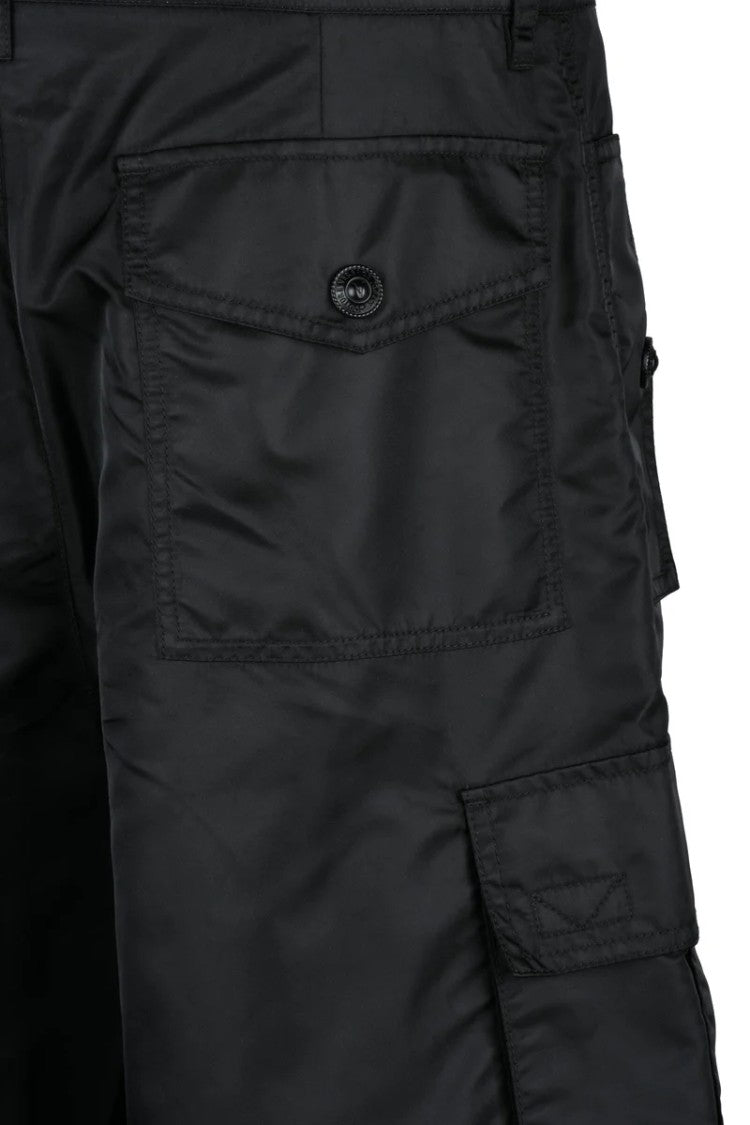 Versace Jeans Couture Polyamide Shorts - Black
