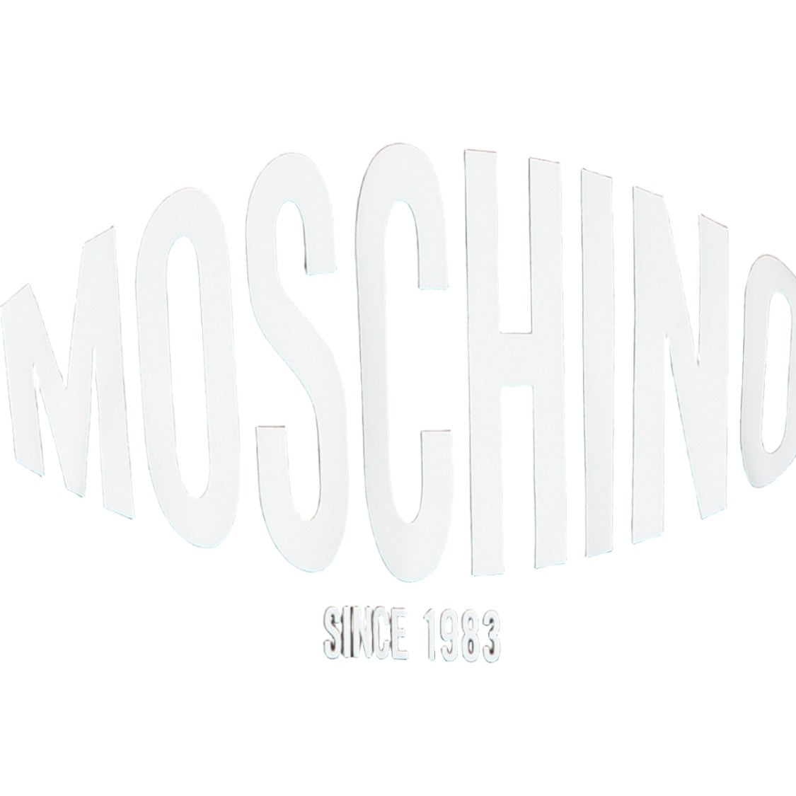 Moschino Short-Sleeve T-Shirt With Bold Graphic Statement