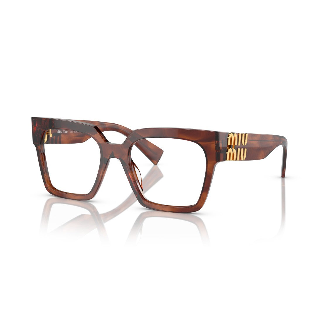 Miu Miu 0Mu 04Uv Oversized Square Acetate Sunglasses