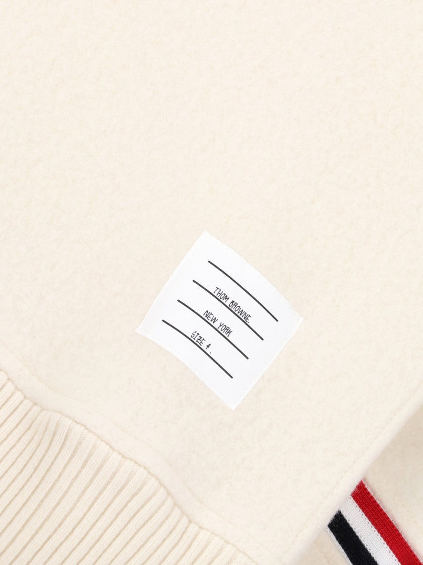 Thom Browne "Girocollo" Sweater – Off White