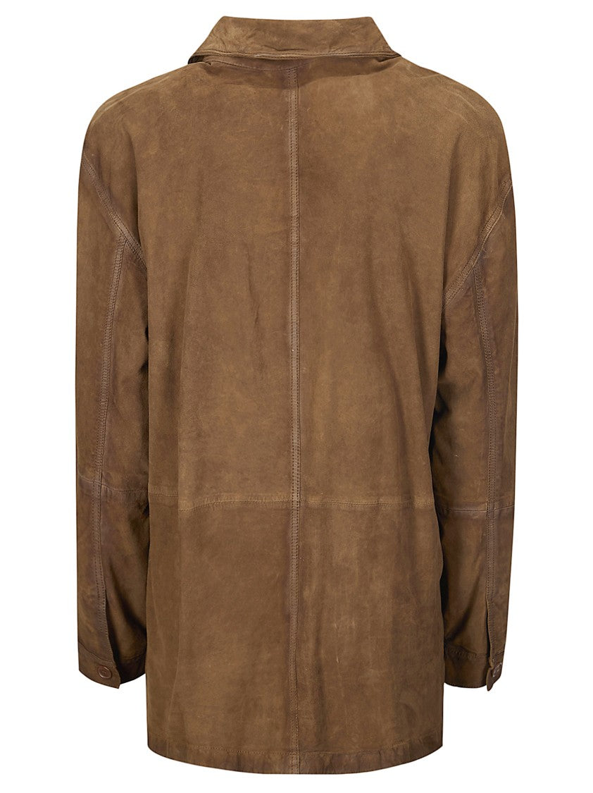 P.A.R.O.S.H. Classic Goat Suede Jacket
