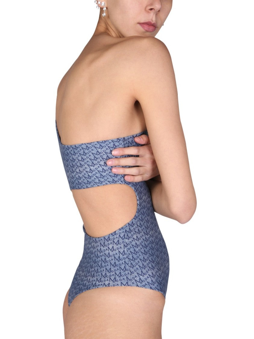 Magda Butrym One Piece Cut-Out Swimsuit