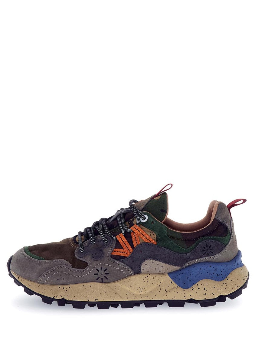 Flower Mountain Yamano 3 Sneakers With Multi-Material Construction