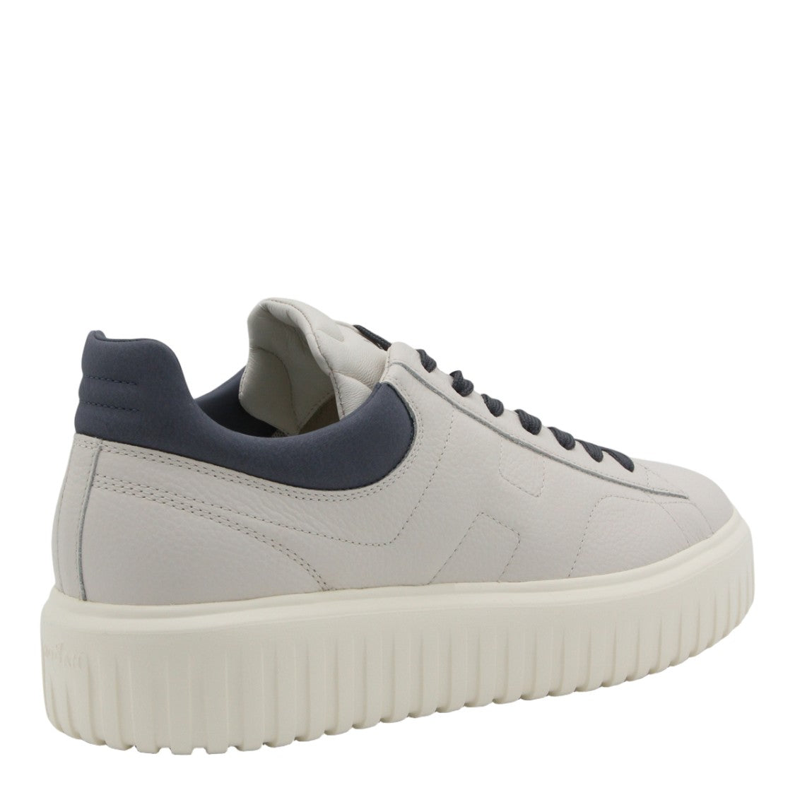 Hogan Sole Sneakers With Smooth Upper