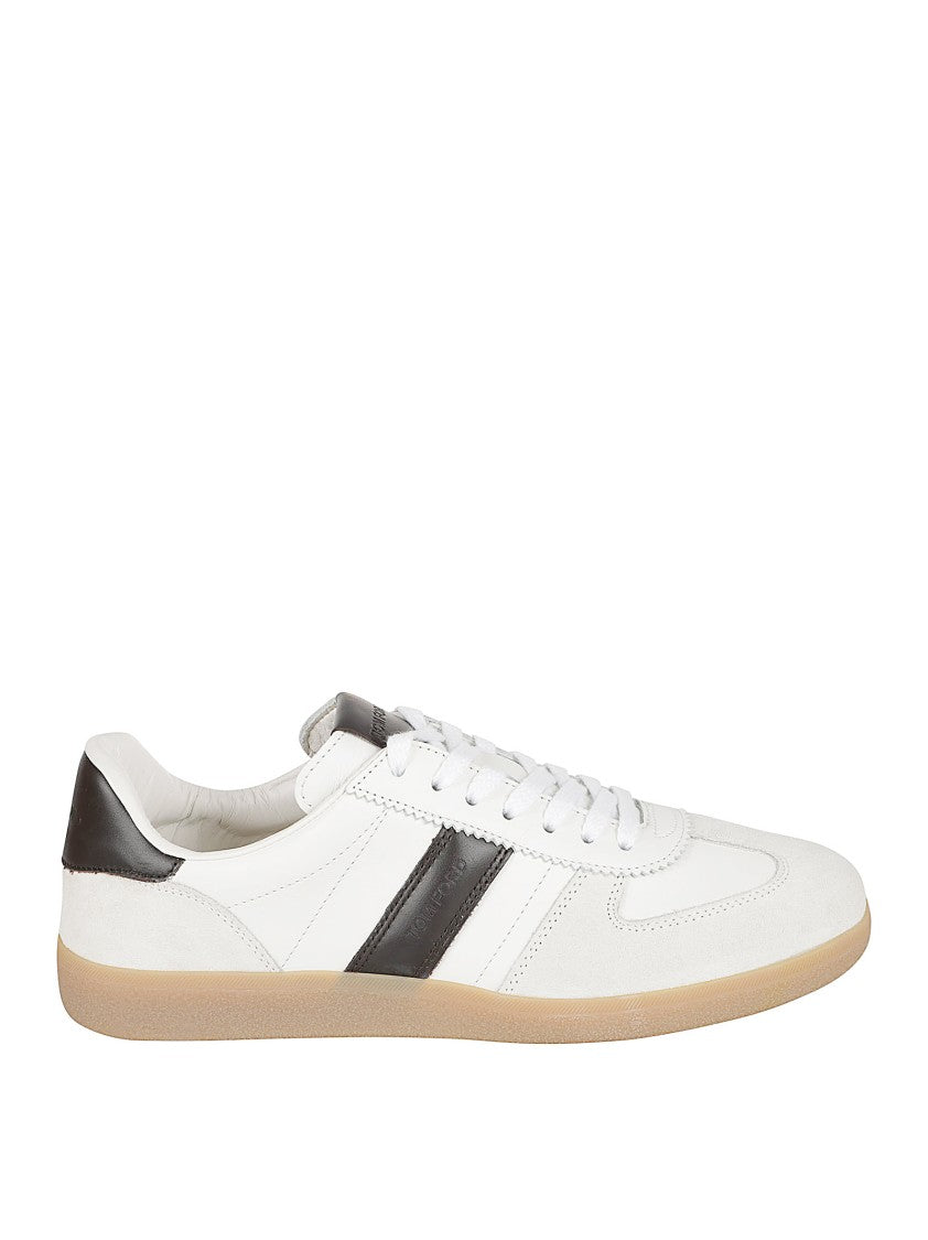 Tom Ford Calf Leather Low Top Sneakers