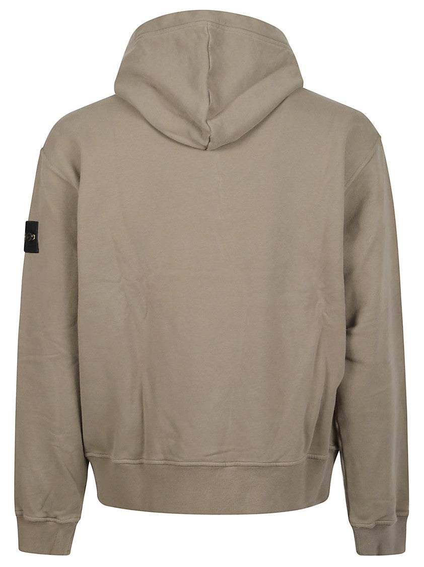 Stone Island Relaxed-Fit Minimalist Cotton Sweatshirt