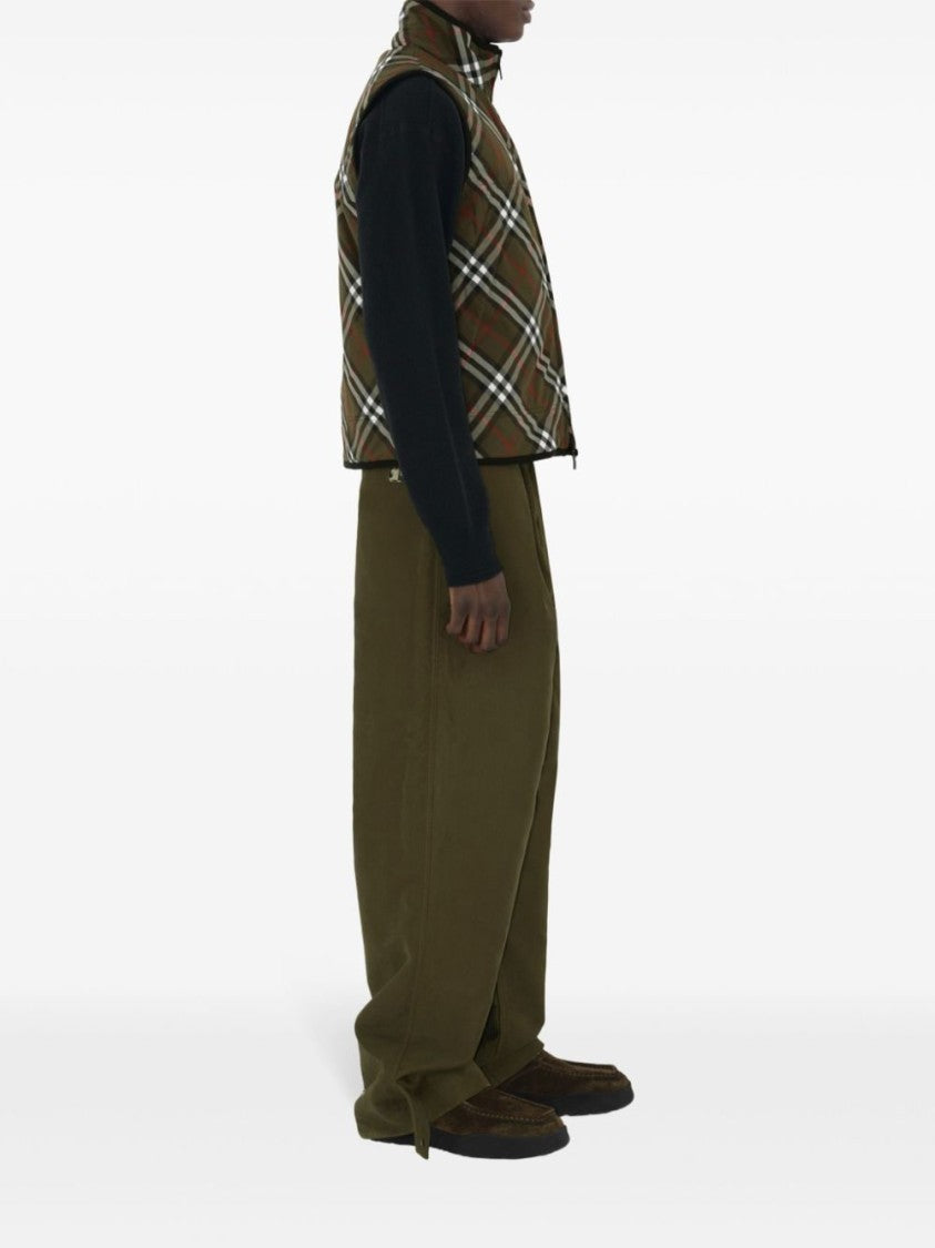 Burberry Checked Padded Gilet