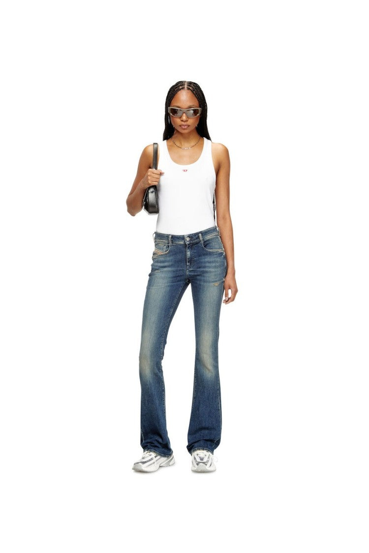 Diesel Blue Cotton Jeans