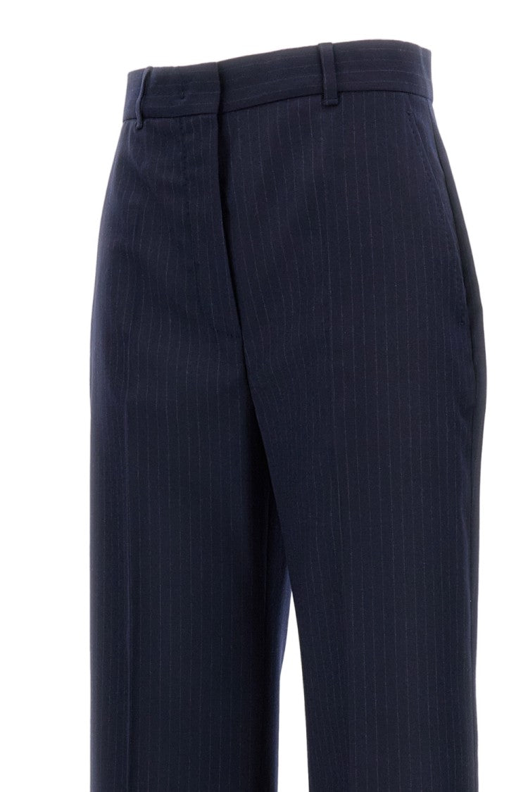 Max Mara Tailored Wool Blend Straight-Leg Trousers