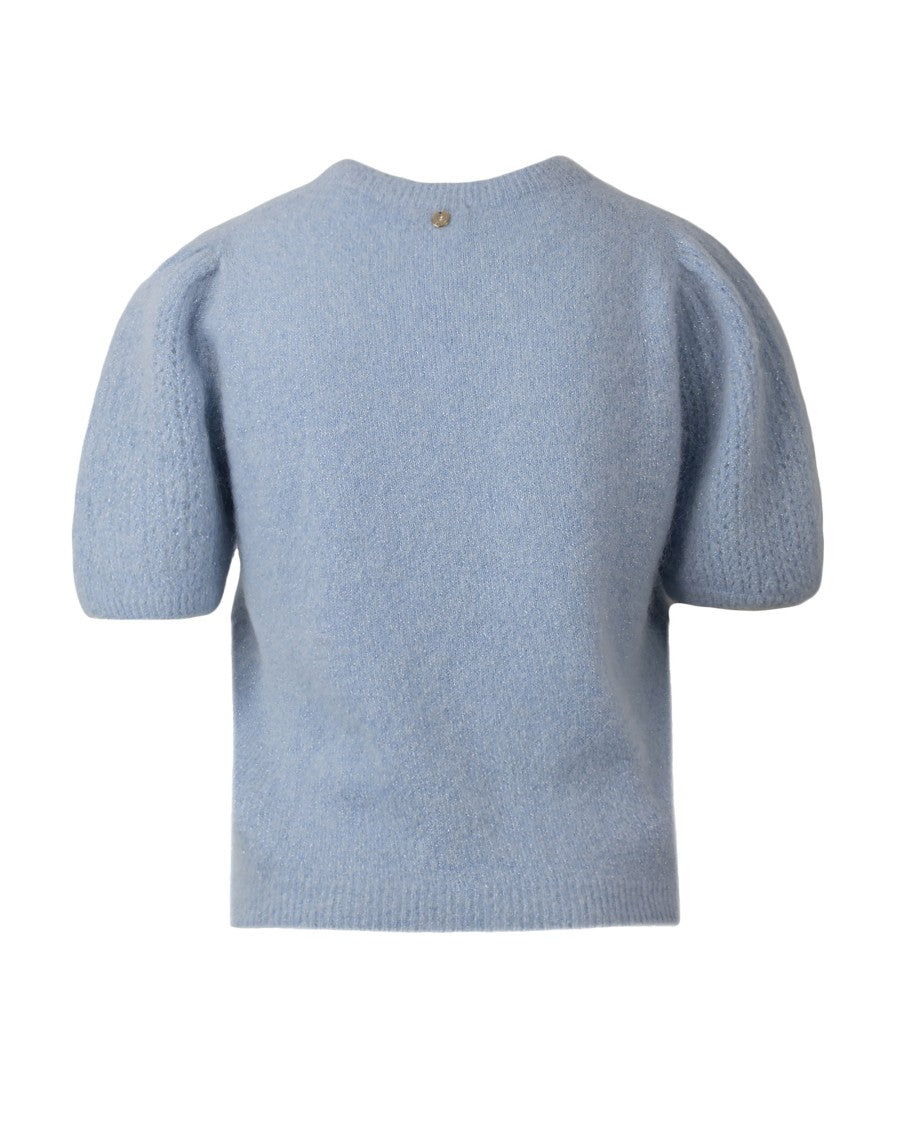 Liu Jo Crewneck Sweater Light Blue