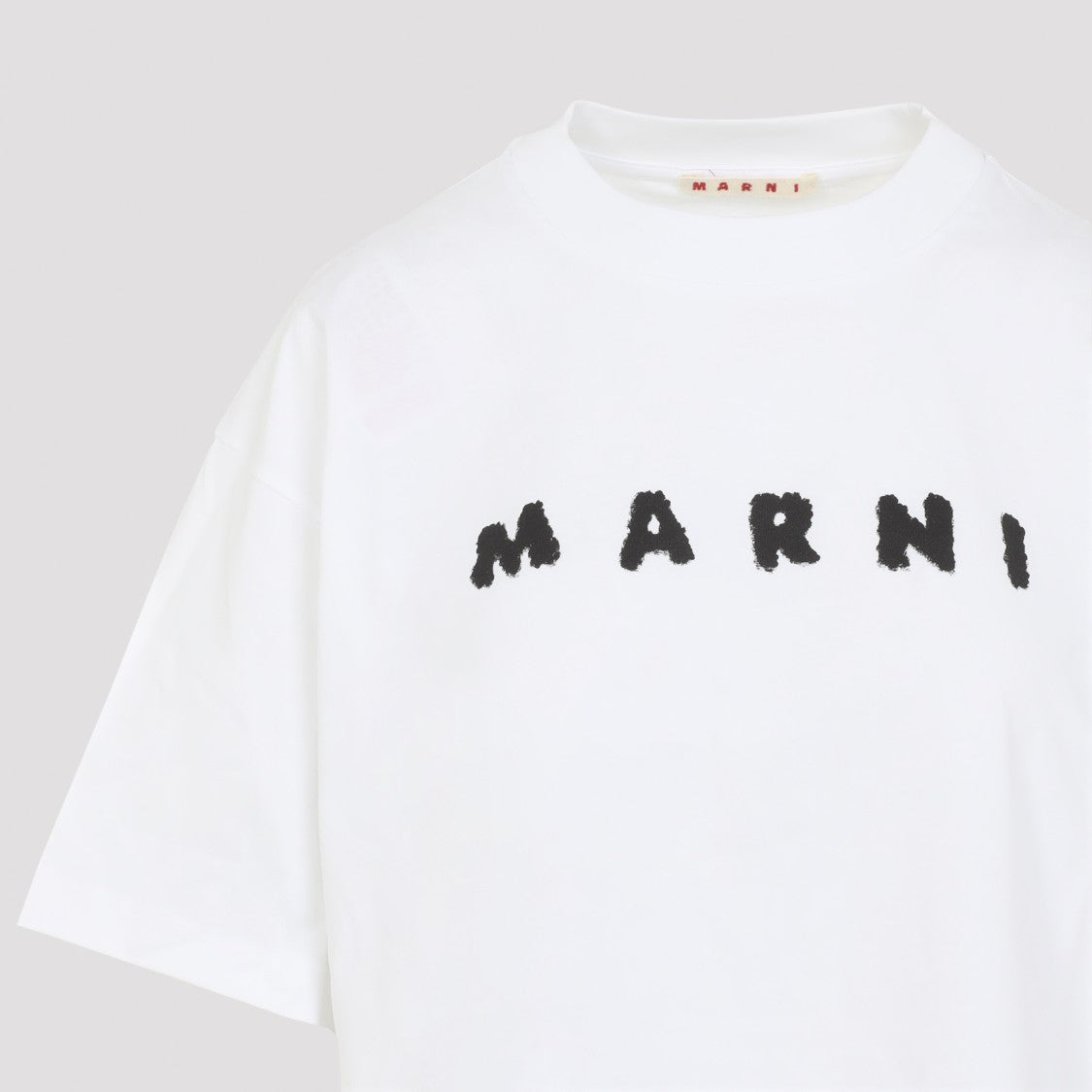 Marni Lily White Cotton T-Shirt