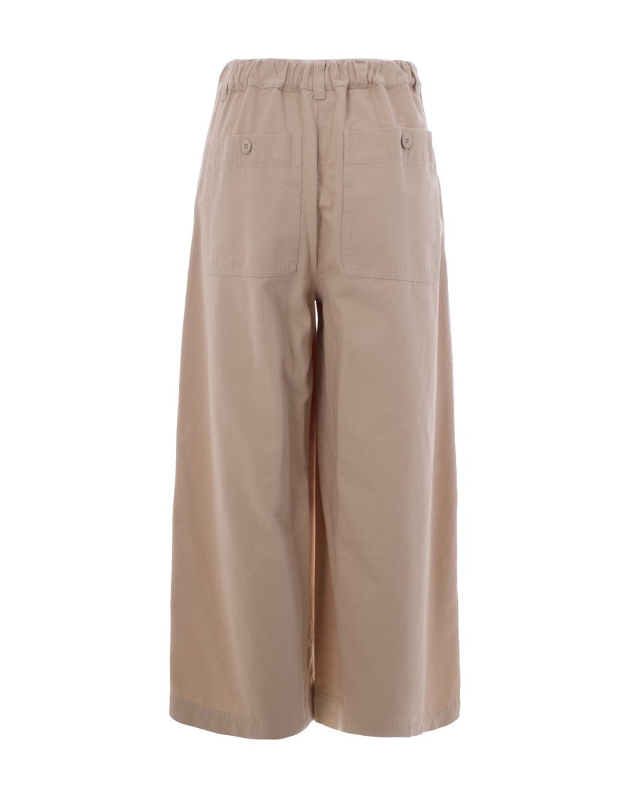 Max Mara Sand Cropped Pants
