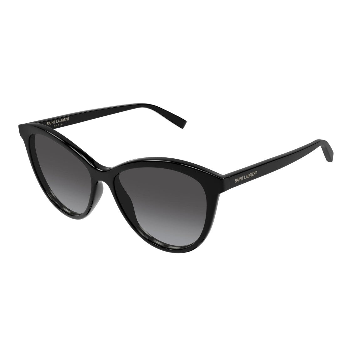 Saint Laurent Rounded Cat-Eye Sunglasses With Gradient Lenses