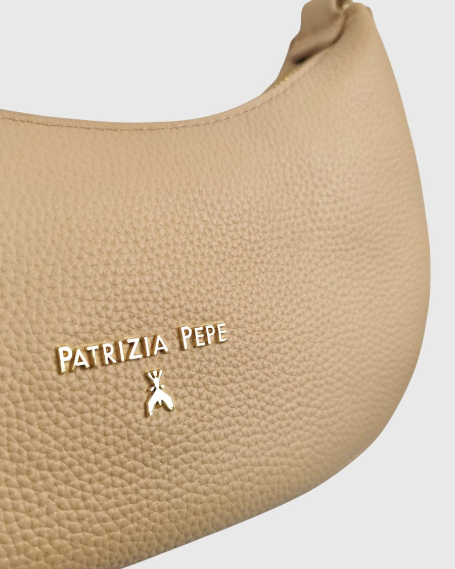 Patrizia Pepe Warm Skin Crescent Bag