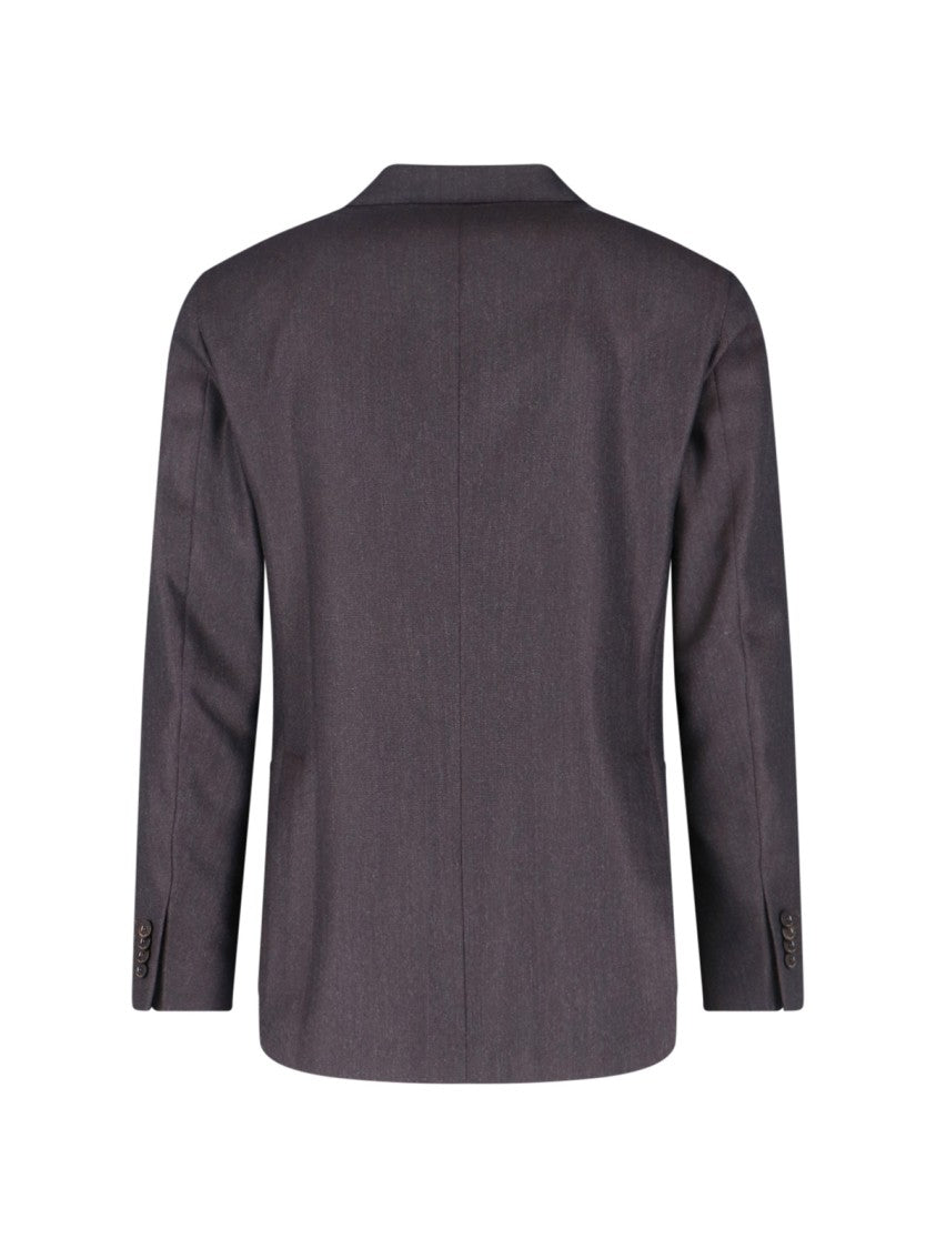 Boglioli Tailored Brown Jacket With Structured Silhouette